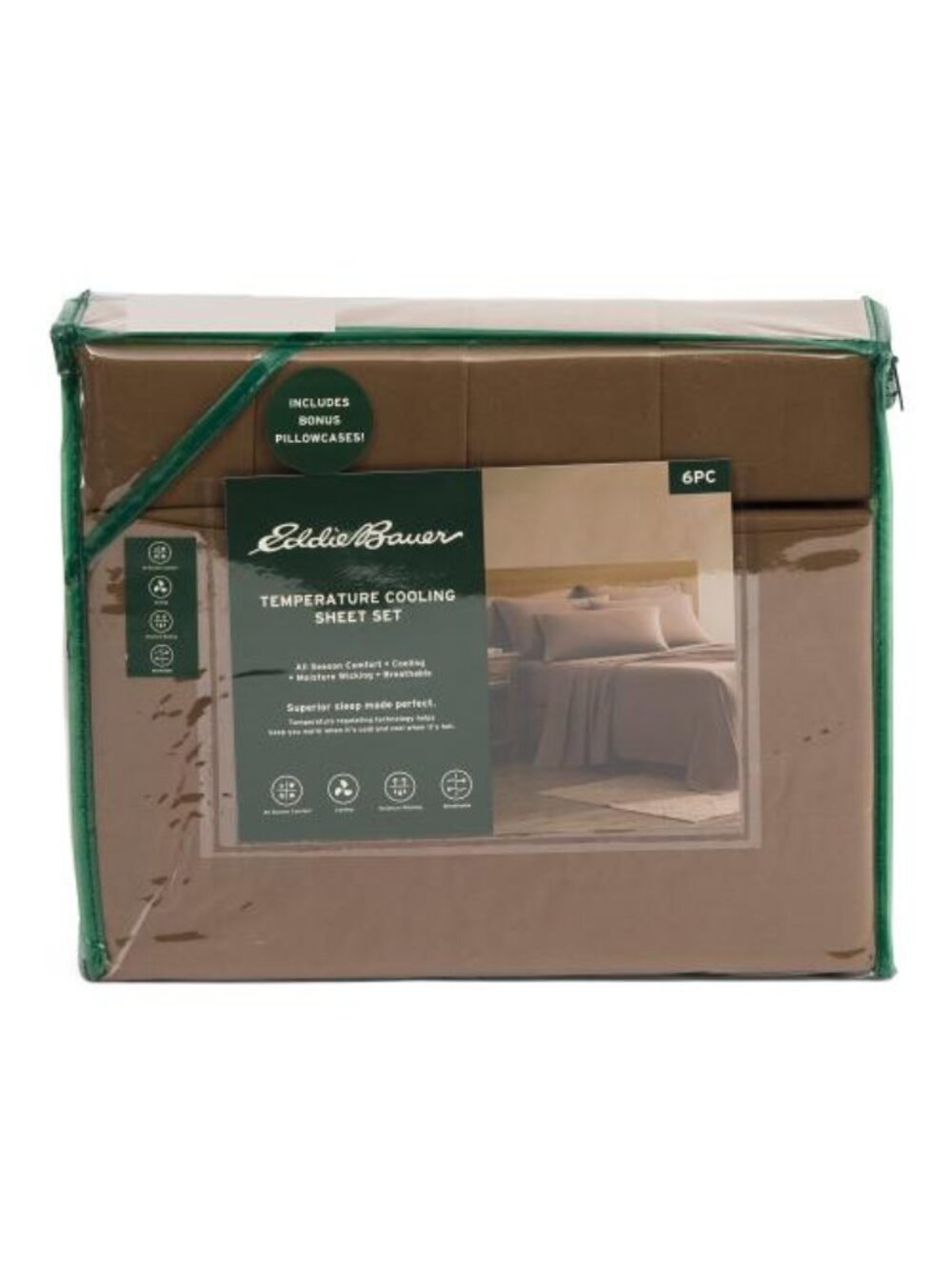 EDDIE BAUER Temperature Regulating Sheet Set